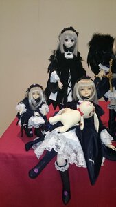Rating: Safe Score: 0 Tags: 1girl 3girls blonde_hair boots doll dress frills long_hair multiple_girls solo stuffed_animal suigintou wings User: admin