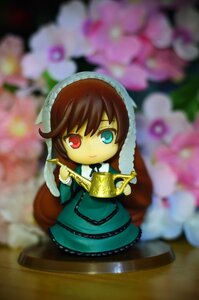 Rating: Safe Score: 0 Tags: 1girl blue_eyes blurry blurry_background blurry_foreground brown_hair depth_of_field doll dress flower frills green_dress heterochromia long_sleeves looking_at_viewer motion_blur photo red_eyes short_hair siblings sitting smile solo souseiseki suiseiseki User: admin