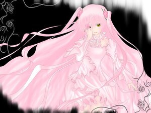 Rating: Safe Score: 0 Tags: 1girl detached_sleeves dress flower frills hair_flower hair_ornament hatsune_miku image kirakishou long_hair pink_flower pink_hair pink_rose red_rose rose see-through smile solo thorns twintails very_long_hair vines yellow_eyes User: admin