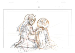 Rating: Safe Score: 0 Tags: 2girls hair_ornament image long_hair monochrome multiple_girls ponytail sketch solo suigintou very_long_hair User: admin