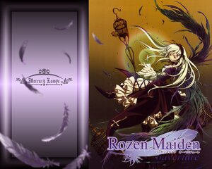 Rating: Safe Score: 0 Tags: 1girl bird birdcage black_feathers black_wings cage copyright_name cover crow dove dress feathered_wings feathers frills hairband image long_hair long_sleeves looking_at_viewer red_eyes solo suigintou white_feathers wings User: admin