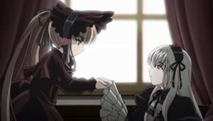 Rating: Safe Score: 0 Tags: 2girls black_dress blonde_hair curtains dress frills hairband image lolita_fashion lolita_hairband long_hair long_sleeves looking_at_another multiple_girls pair profile shinku silver_hair suigintou window wings User: admin