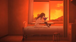 Rating: Safe Score: 0 Tags: auto_tagged evening image indoors kakizaki_megu multiple_girls school_uniform sitting sky solo suigintou sunset window User: admin