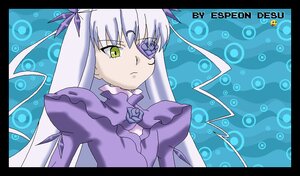 Rating: Safe Score: 0 Tags: 1girl barasuishou dress eyepatch frills frown image juliet_sleeves letterboxed long_hair long_sleeves looking_at_viewer pillarboxed puffy_sleeves silver_hair solo upper_body very_long_hair yellow_eyes User: admin