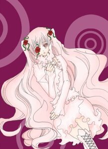 Rating: Safe Score: 0 Tags: 1girl boots dress flower frills fruit hair_ornament image kirakishou long_hair long_sleeves pink_hair pink_theme red_eyes rose solo very_long_hair User: admin