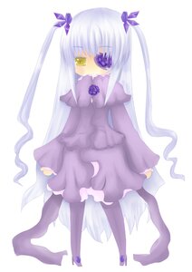 Rating: Safe Score: 0 Tags: 1girl barasuishou blue_flower dress eyepatch flower full_body image long_hair long_sleeves pantyhose purple_flower rose simple_background solo standing striped vertical-striped_legwear vertical_stripes very_long_hair white_background yellow_eyes User: admin