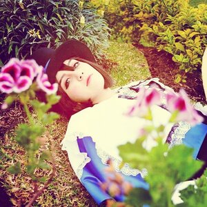 Rating: Safe Score: 0 Tags: 1girl blurry blurry_foreground butterfly depth_of_field flower insect lips looking_at_viewer short_hair solo souseiseki sunlight upper_body wisteria User: admin