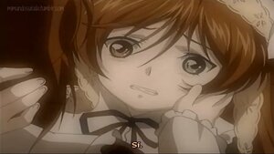 Rating: Safe Score: 0 Tags: 1girl brown_hair clenched_teeth face hat image multiple_girls neck_ribbon out_of_frame pov ribbon short_hair solo solo_focus suiseiseki tears teeth User: admin