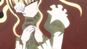 Rating: Safe Score: 0 Tags: 1girl blonde_hair dress flower frills image kirakishou long_hair long_sleeves rose solo very_long_hair wavy_hair white_flower white_rose User: admin