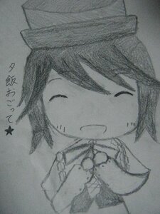 Rating: Safe Score: 0 Tags: 1girl closed_eyes greyscale image monochrome photo smile solo souseiseki star_(symbol) traditional_media User: admin