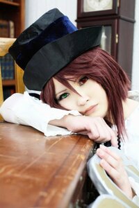 Rating: Safe Score: 0 Tags: 1girl blurry blurry_background blurry_foreground bookshelf brown_hair closed_mouth depth_of_field green_eyes hat heterochromia indoors library lips long_hair long_sleeves looking_at_viewer red_eyes solo souseiseki suiseiseki User: admin