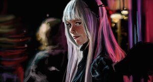 Rating: Safe Score: 0 Tags: 1girl bangs blunt_bangs image lips long_hair multicolored_hair nose smoke solo suigintou upper_body User: admin