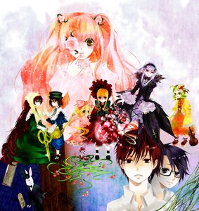 Rating: Safe Score: 0 Tags: 6+girls blonde_hair blue_eyes brown_hair dress frills glasses image long_hair multiple multiple_boys multiple_girls pink_hair rose shinku siblings silver_hair suigintou suiseiseki tagme twintails very_long_hair wings User: admin