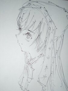 Rating: Safe Score: 0 Tags: 1girl auto_tagged closed_mouth crying crying_with_eyes_open from_side greyscale image monochrome profile sketch solo suiseiseki tears User: admin