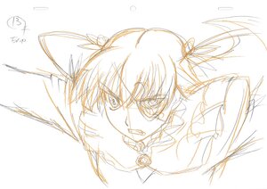 Rating: Safe Score: 0 Tags: 1girl angry auto_tagged barasuishou hair_ribbon image monochrome ribbon sketch solo striped twintails white_background User: admin