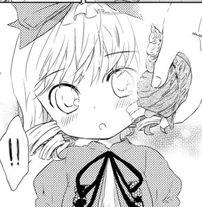 Rating: Safe Score: 0 Tags: ! 1girl blush drill_hair eyebrows_visible_through_hair greyscale halftone halftone_background hinaichigo image monochrome nose_blush polka_dot polka_dot_background short_hair solo spoken_exclamation_mark sweat User: admin