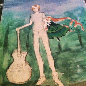 Rating: Safe Score: 0 Tags: 1boy 1girl image long_hair sky solo standing suiseiseki User: admin