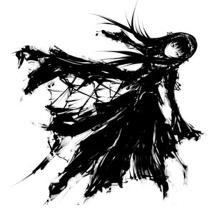 Rating: Safe Score: 0 Tags: 1girl akemi_homura artist_request closed_mouth dress frills full_body gothic_lolita greyscale hairband high_contrast image lolita_fashion long_hair long_sleeves looking_at_viewer monochrome ribbon rozen_maiden simple_background solo standing suigintou torn_clothes torn_legwear very_long_hair white_background User: admin