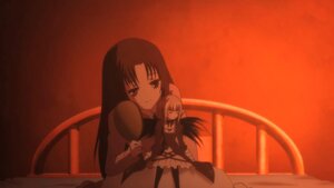 Rating: Safe Score: 0 Tags: 2girls child hug image kakizaki_megu long_hair long_sleeves multiple_girls solo suigintou User: admin