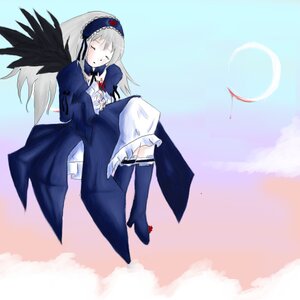 Rating: Safe Score: 0 Tags: 1girl auto_tagged black_dress black_wings boots closed_eyes dress feathers frills full_body image long_hair long_sleeves ribbon sleeping solo suigintou thighhighs wings User: admin