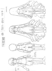 Rating: Safe Score: 0 Tags: 1girl character_sheet doujinshi doujinshi_#141 dress drill_hair greyscale image joints long_hair monochrome multiple standing twin_drills very_long_hair User: admin