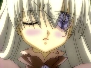 Rating: Safe Score: 0 Tags: 1girl bangs barasuishou blush close-up eyepatch face image long_hair portrait rozen_maiden screencap simple_background solo User: admin