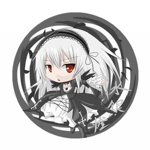 Rating: Safe Score: 0 Tags: 1girl black_dress black_ribbon chibi dress frills hairband image long_hair long_sleeves red_eyes ribbon rose silver_hair solo suigintou white_background wings User: admin