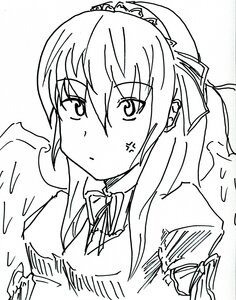 Rating: Safe Score: 0 Tags: 1girl angel_wings anger_vein bangs blush cross eyebrows_visible_through_hair feathered_wings greyscale hair_between_eyes halo image long_hair looking_at_viewer monochrome ribbon solo suigintou tiara upper_body white_wings wings User: admin