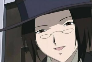 Rating: Safe Score: 0 Tags: 1girl bangs black_hair collared_shirt face image laplace_no_ma open_mouth portrait screenshot shirt simple_background smile solo white_shirt User: admin