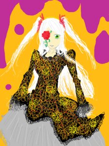 Rating: Safe Score: 0 Tags: 1girl black_dress dress flower hair_flower hair_ornament image kirakishou lace long_hair pale_skin rose solo twintails white_hair User: admin
