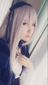 Rating: Safe Score: 0 Tags: 1girl bangs belarus_(hetalia) closed_mouth hair_ribbon hat lips long_hair looking_at_viewer purple_eyes ribbon solo suigintou upper_body User: admin