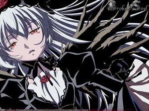 Rating: Safe Score: 3 Tags: 1girl artist_name dated dress flower gothic_lolita image lolita_fashion long_hair long_sleeves looking_at_viewer red_eyes ribbon rose solo suigintou twitter_username watermark User: admin