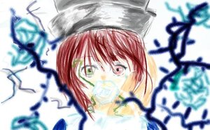 Rating: Safe Score: 0 Tags: 1girl face hat image portrait short_hair solo souseiseki User: admin