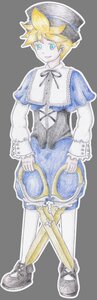 Rating: Safe Score: 0 Tags: 1boy blonde_hair blue_eyes capelet frills full_body hat image long_sleeves looking_at_viewer shoes smile solo souseiseki standing transparent_background User: admin