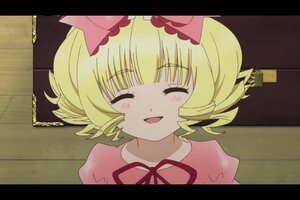 Rating: Safe Score: 0 Tags: 1girl ^_^ blonde_hair blunt_bangs blush bow closed_eyes dress eyebrows_visible_through_hair hina_ichigo hinaichigo image indoors letterboxed open_mouth ribbon short_hair smile solo User: admin