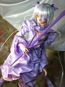 Rating: Safe Score: 0 Tags: 1girl barasuishou butterfly_hair_ornament dress eyepatch flower hair_ornament image solo yellow_eyes User: admin