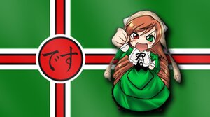Rating: Safe Score: 0 Tags: 1girl brown_hair dress green_eyes head_scarf heterochromia image long_hair long_sleeves open_mouth red_eyes solo suiseiseki twintails very_long_hair watering_can User: admin