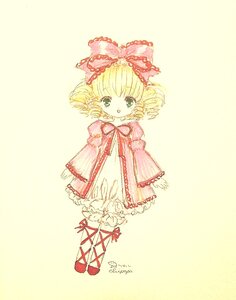 Rating: Safe Score: 0 Tags: 1girl artist_name blonde_hair bloomers bow dated dress drill_hair frills full_body green_eyes hair_bow hina_ichigo hinaichigo image leg_ribbon long_sleeves looking_at_viewer open_mouth pink_bow ribbon short_hair smile solo standing underwear User: admin
