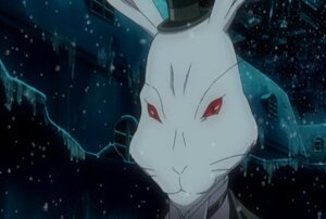 Rating: Safe Score: 0 Tags: auto_tagged close-up face image laplace_no_ma red_eyes screenshot snow snowing solo winter User: admin