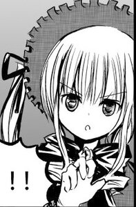 Rating: Safe Score: 0 Tags: 1girl :o greyscale image long_sleeves looking_at_viewer monochrome shinku sidelocks simple_background solo umbrella upper_body User: admin