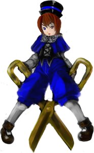 Rating: Safe Score: 0 Tags: 1girl auto_tagged blue_dress blue_eyes brown_hair chair dress full_body hat image long_sleeves looking_at_viewer short_hair sitting solo souseiseki top_hat white_legwear User: admin