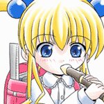Rating: Explicit Score: 0 Tags: 1girl blonde_hair blue_eyes fellatio gloves image magical_girl mosaic_censoring shinku solo solo_focus User: admin