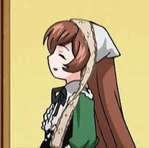 Rating: Safe Score: 0 Tags: 1girl apron brown_hair closed_eyes from_side head_scarf image long_hair long_sleeves profile simple_background solo suiseiseki upper_body very_long_hair white_apron yellow_background User: admin