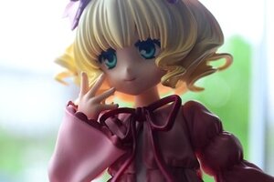 Rating: Safe Score: 0 Tags: 1girl aqua_eyes bangs blonde_hair bow doll dress hinaichigo looking_at_viewer puffy_short_sleeves puffy_sleeves ribbon short_sleeves solo upper_body User: admin