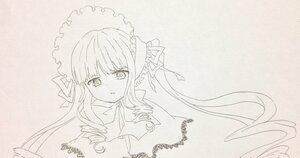 Rating: Safe Score: 0 Tags: 1girl bangs blush closed_mouth eyebrows_visible_through_hair image long_hair looking_at_viewer ribbon shinku solo upper_body User: admin