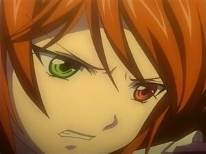 Rating: Safe Score: 0 Tags: 1girl bangs brown_hair close-up face green_eyes image lipstick looking_at_viewer short_hair simple_background solo souseiseki white_background User: admin