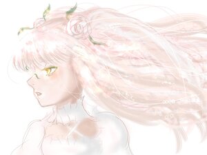 Rating: Safe Score: 0 Tags: 1girl bangs bare_shoulders blush choker floating_hair flower hair_flower hair_ornament image kirakishou long_hair pink_hair profile solo striped vertical_stripes yellow_eyes User: admin
