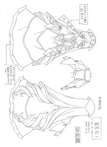 Rating: Safe Score: 0 Tags: 1girl character_sheet doujinshi doujinshi_#140 dress drill_hair frills greyscale image jewelry long_hair long_sleeves looking_at_viewer monochrome multiple very_long_hair wide_sleeves User: admin