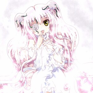 Rating: Safe Score: 0 Tags: 1girl auto_tagged dress eyepatch flower frills hair_flower hair_ornament image kirakishou long_hair pink_hair rose solo very_long_hair white_dress white_flower white_rose yellow_eyes User: admin