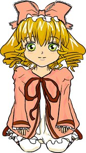 Rating: Safe Score: 0 Tags: 1girl blonde_hair bloomers bow dress drill_hair full_body green_eyes hair_bow hina_ichigo hinaichigo image long_sleeves looking_at_viewer pink_bow short_hair simple_background smile solo underwear white_background white_bloomers User: admin
